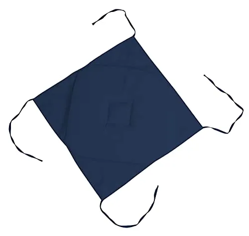 Stof Nelson galette 40x40 cm pétrole polyester