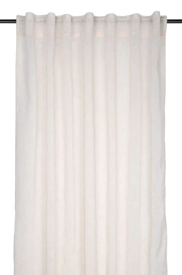 Stof Madrid voile 140x260 naturel 1 panneau polyester