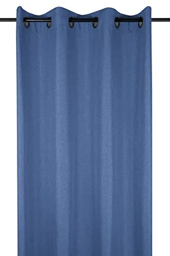 STOF Bea rideau œillets 140x260 marine polyester