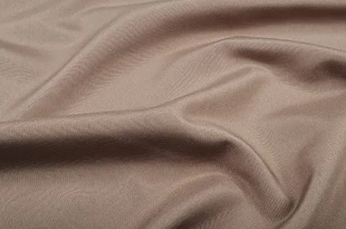 STOF Nelson rideau œillets marron 240x135 cm