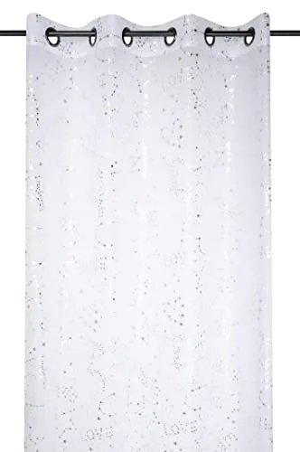 STOF Unicorn Dream voilage 140x260 cm blanc licorne enfant