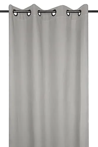 STOF Nelson rideau œillets mastic 240x135 cm uni