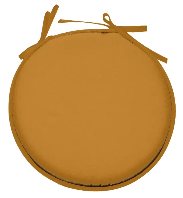 Stof Nelson galette de chaise curry Ø40 cm ronde