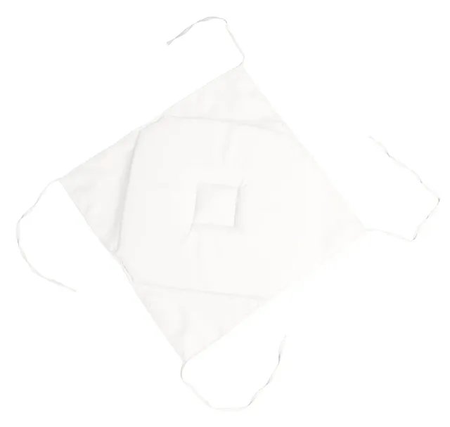 STOF Nelson galette de chaise blanc 40x40 polyester