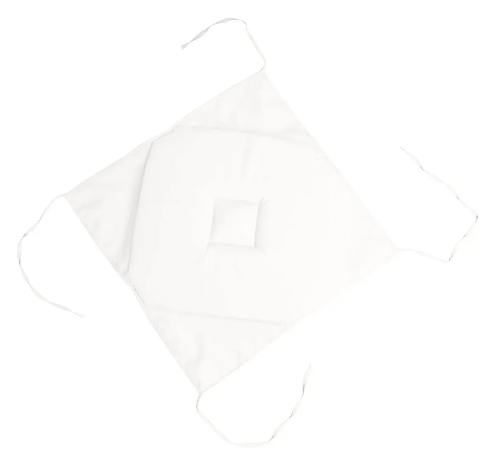 STOF Nelson galette de chaise blanc 40x40 polyester