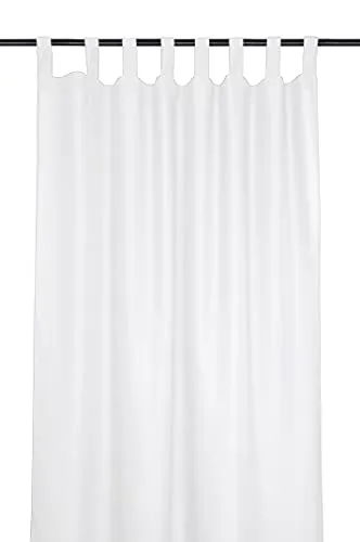 Stof Nelson rideau blanc 135x260 cm polyester