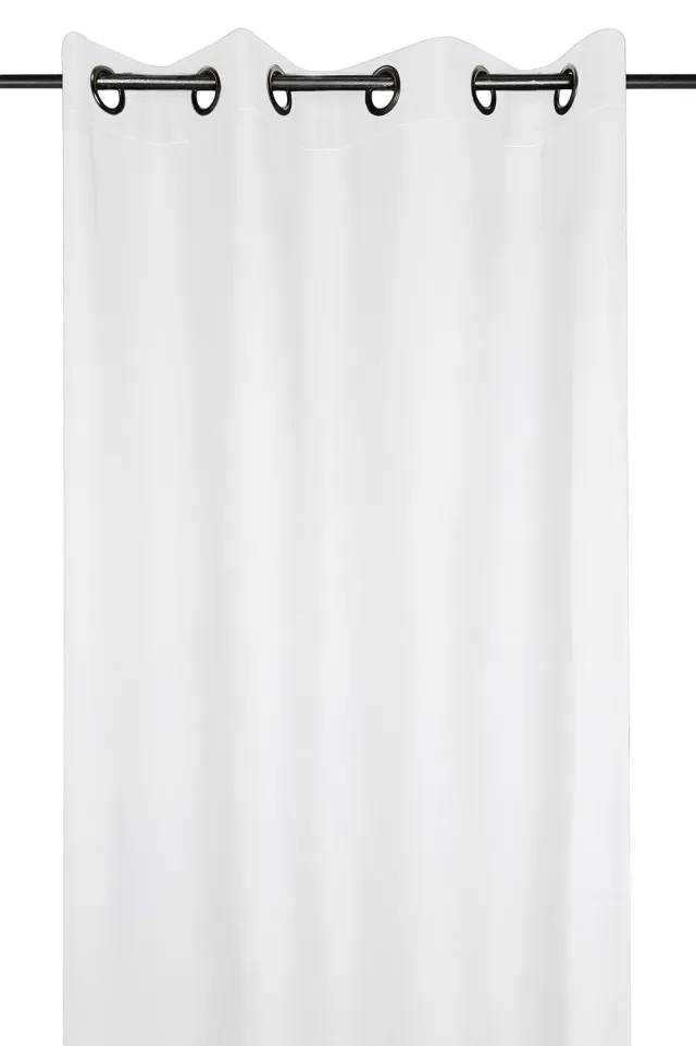 STOF Nelson rideau blanc 135x180 cm polyester