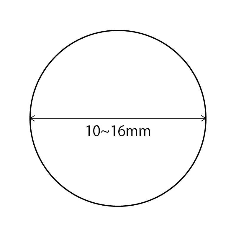 Yoko Saito gabarits cercles EPP papier 10-16 mm 100 p.