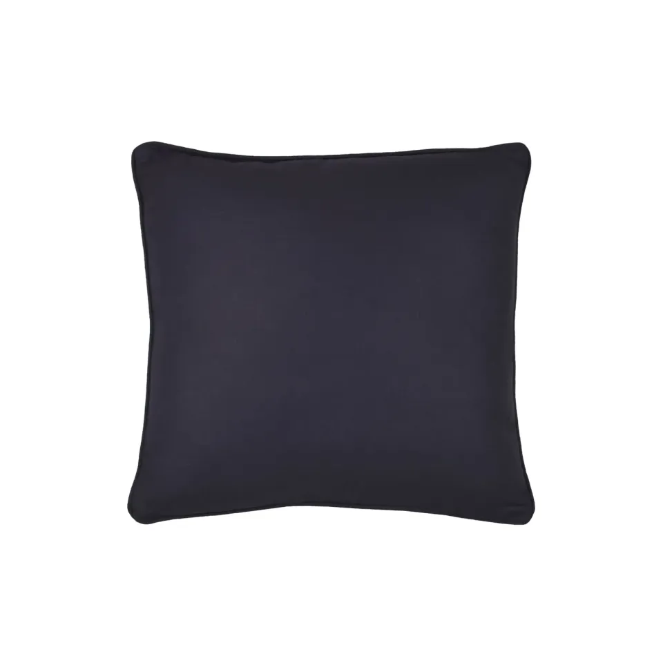 Stof Oxford coussin 45x45 carbone satin de coton