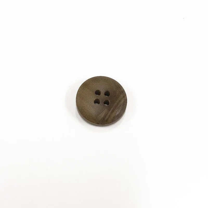 Yoko Saito bouton bois 4 trous petit 1,8 cm couture