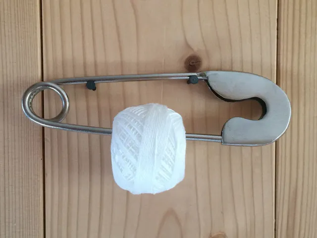 La Croix et La Manière coton perlé n°8 B5200 blanc pelote 80 m