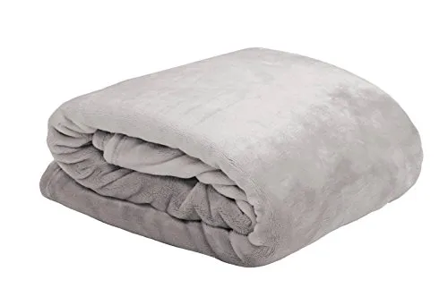 Stof Doudou plaid polaire 130x160 cm polyester lin