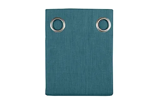 Stof Bea 260x140 rideau œillets turquoise polyester