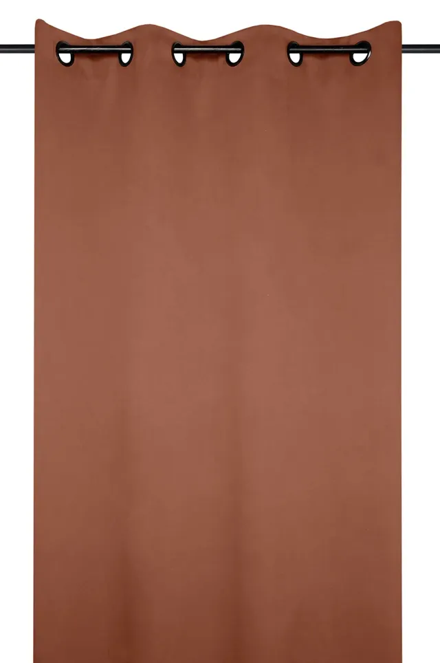 Stof Notte rideau cognac 140x280 cm occultant