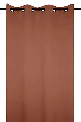 Stof Notte rideau cognac 140x280 cm occultant