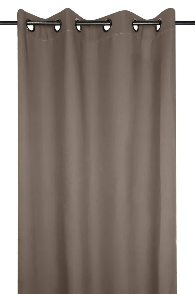 Stof Nelson rideau 135x180 cm taupe 100% polyester