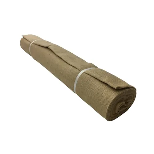 Tissushop CS380 toile de jute naturel 1 mètre 190 cm