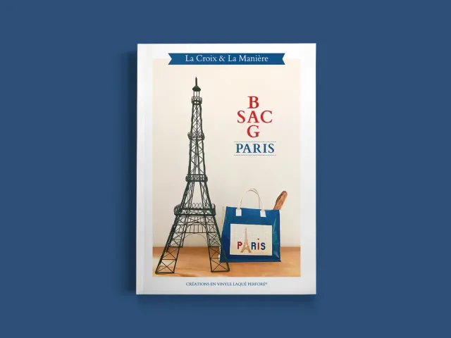 La Croix et La Manière livret Sac Bag Tour Eiffel patron vinyle