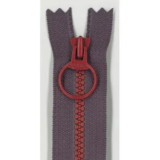 Yoko Saito fermeture bicolore 12 cm pour trousse rose violet