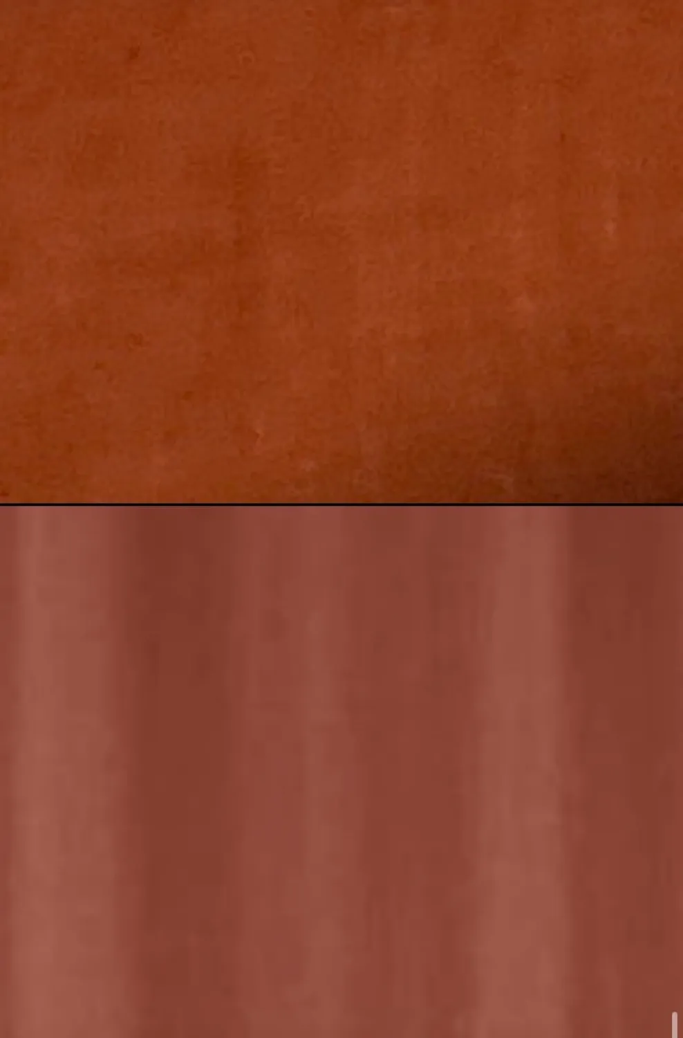 Stof Bea rideau 140x260 cm terracotta 1 panneau chiné