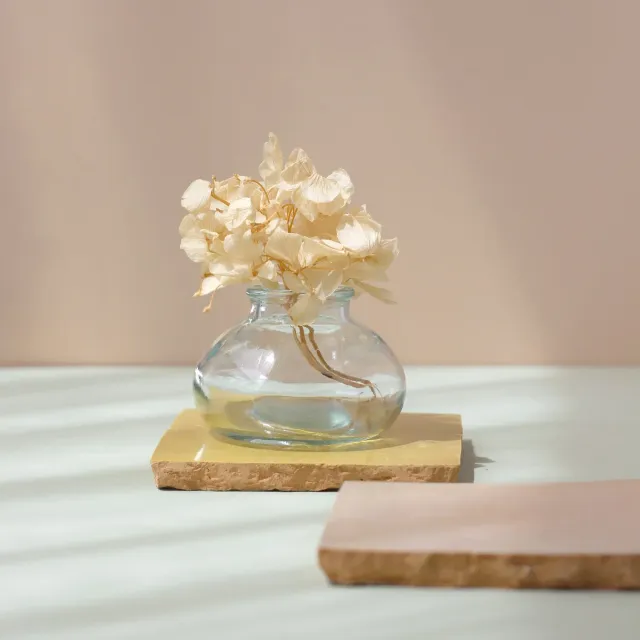 La Maison Naïve Mini Fiole vase verre recyclé vert d'eau à l'unité