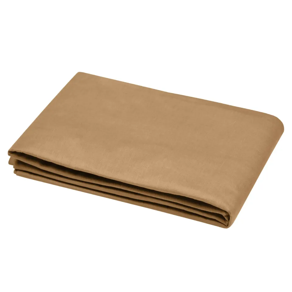 STOF Eden drap plat 180x290 cm curry 100% coton