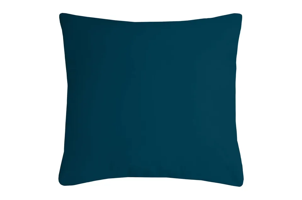STOF Nelson coussin 60x60 cm bleu canard polyester