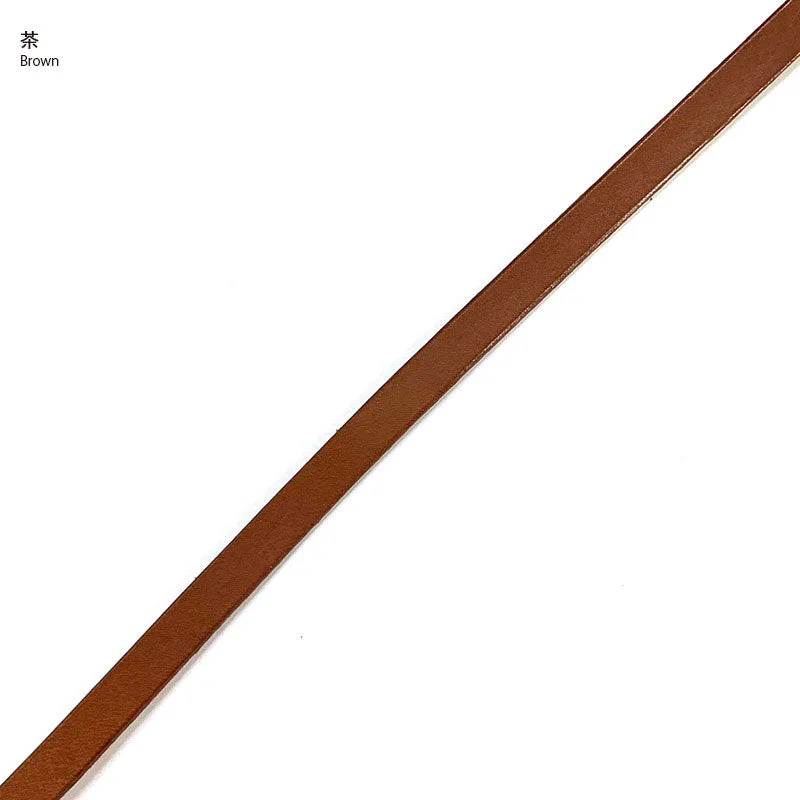 Yoko Saito JTT-K1017 ruban cuir véritable 10 mm au mètre