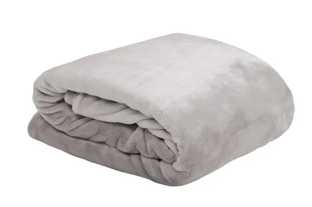 Stof Doudou plaid polaire 130x160 cm polyester lin