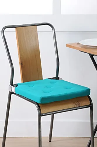 Stof Duo galette chaise 38x38 coton celadon
