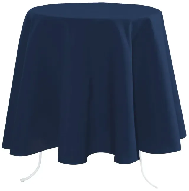 Stof Nelson nappe 180x180 cm pétrole polyester