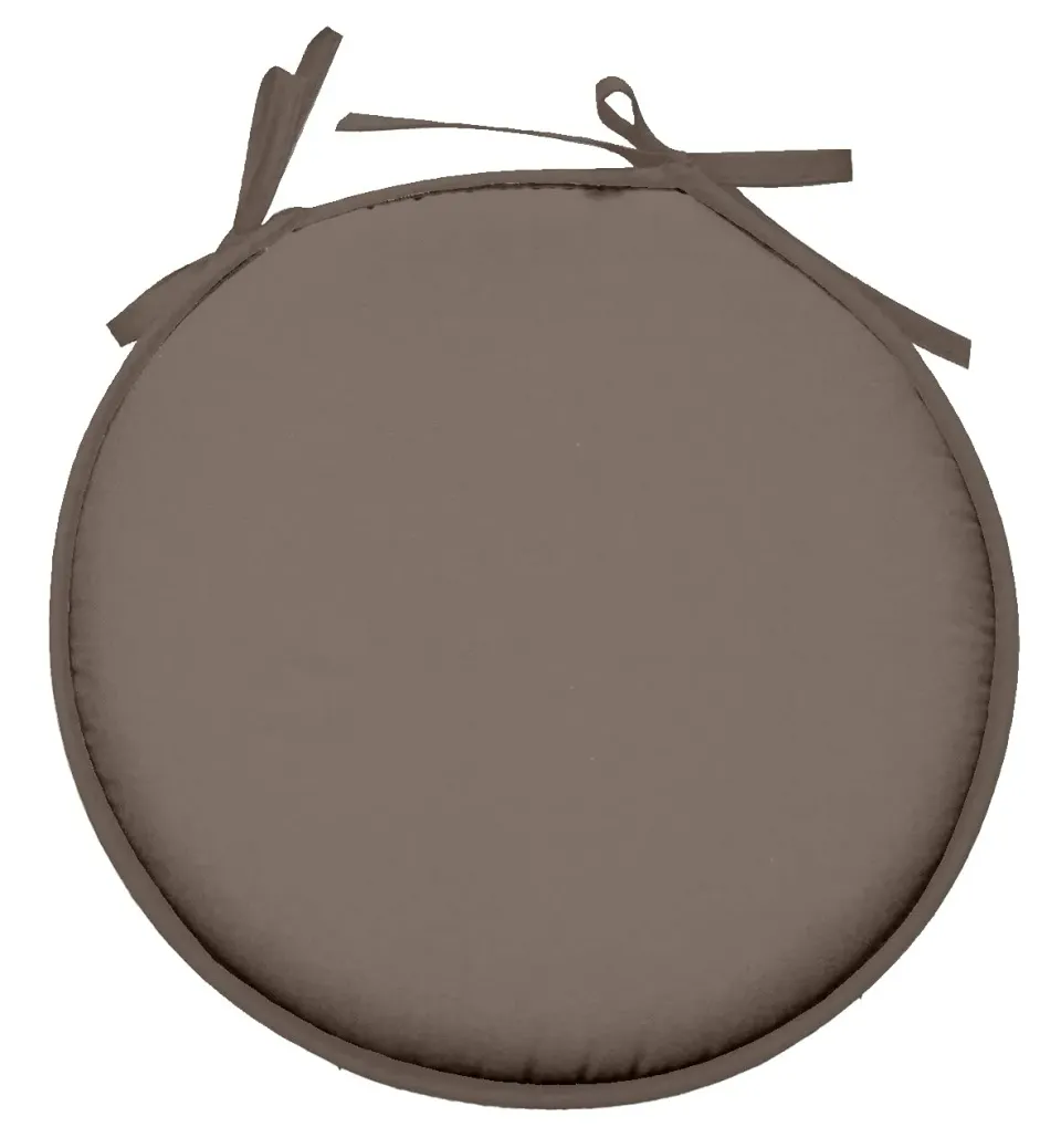 STOF Nelson galette de chaise Ø40 taupe