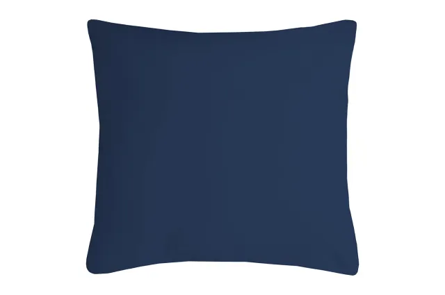 Stof Nelson coussin bleu 40x40 cm polyester uni
