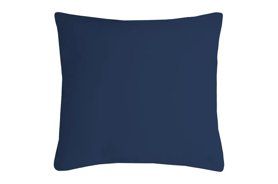 Stof Nelson coussin bleu 40x40 cm polyester uni