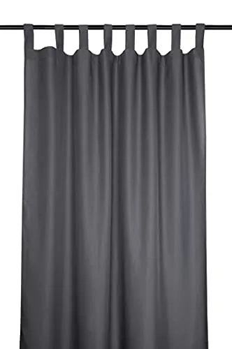STOF Nelson rideau 135x260 cm anthracite polyester