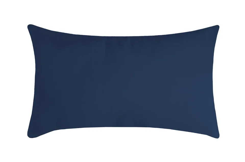 Stof Nelson coussin pétrole 30x50 cm polyester uni