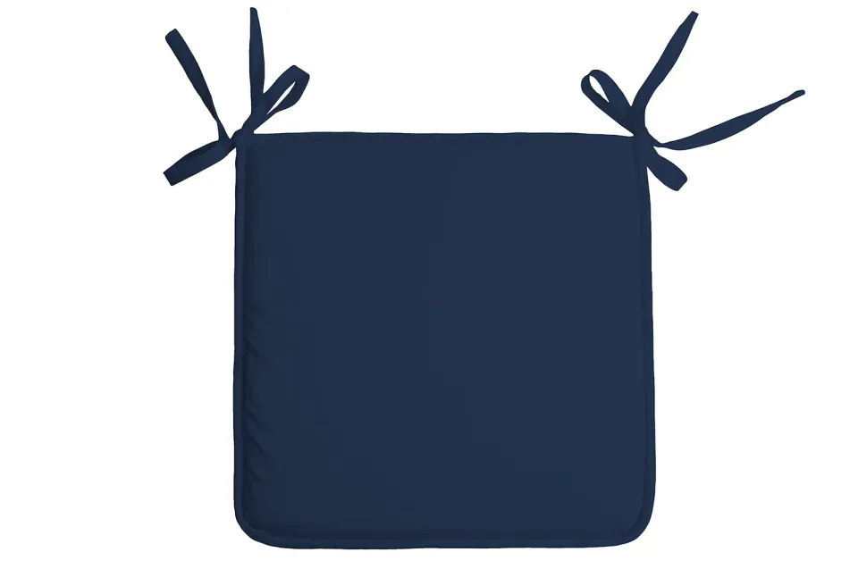 STOF Nelson galette de chaise pétrole 38x38 cm polyester