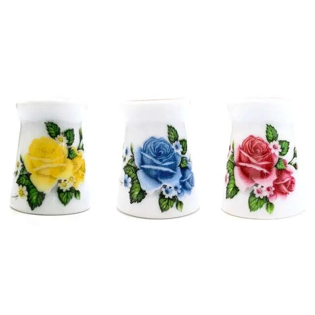 Yoko Saito Arita dé porcelaine rose quilting