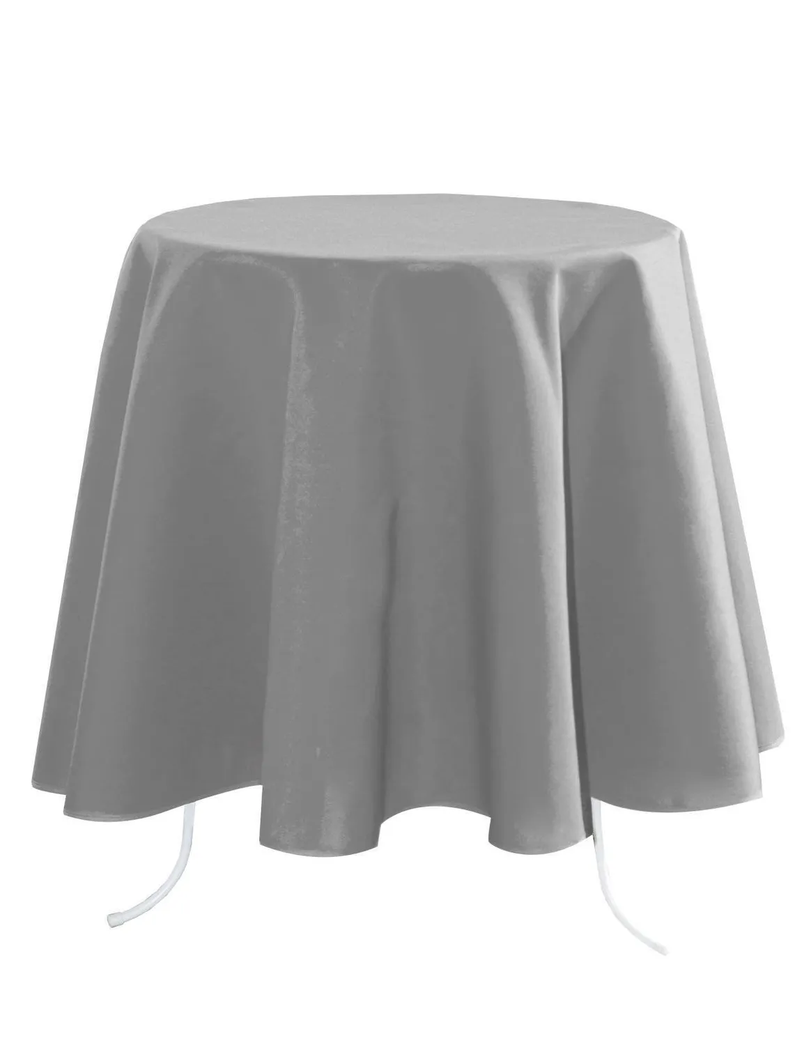 STOF Nelson nappe ronde 180x180 blanc polyester