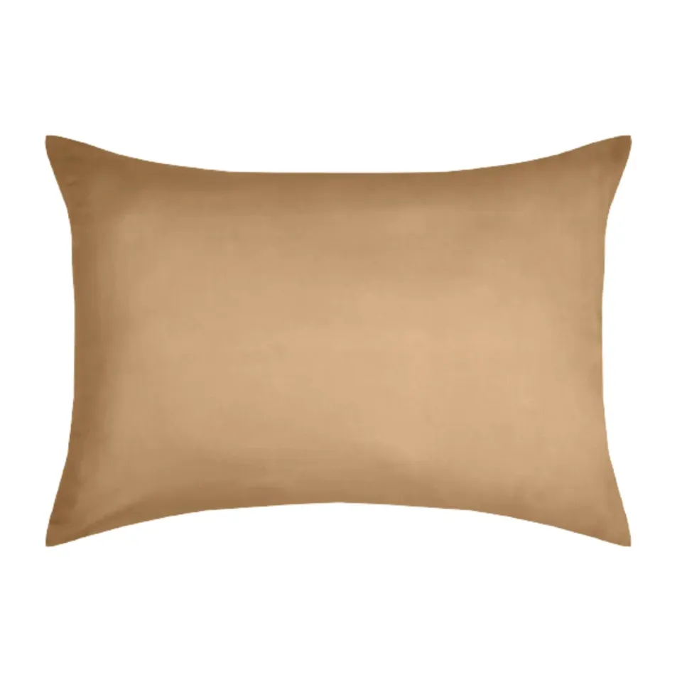 STOF Eden taie d'oreiller coton curry 50x70 cm