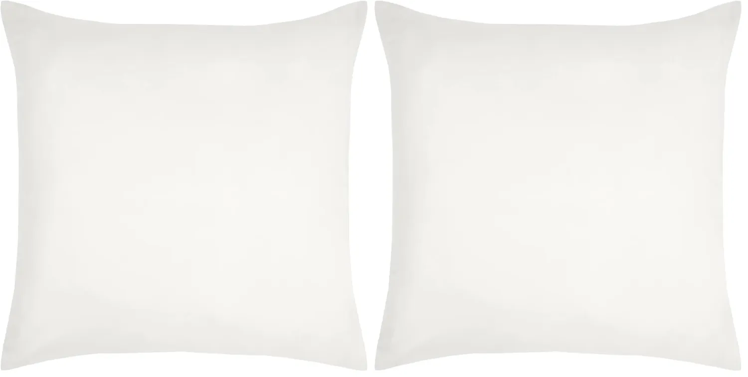 STOF Eden taie oreiller 63x63 cm ivoire coton
