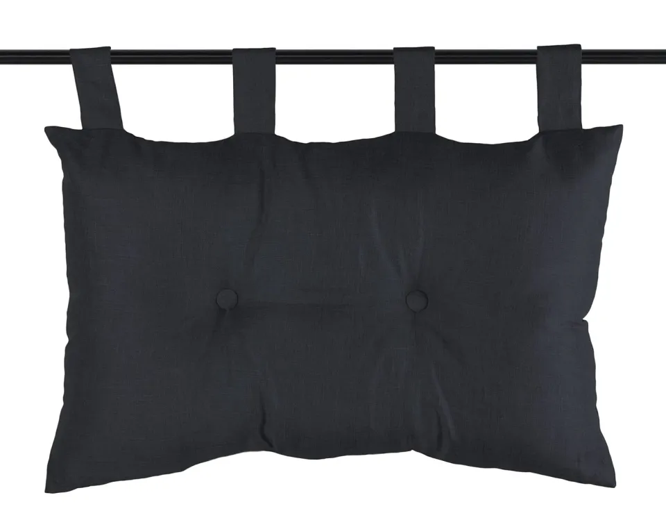 STOF Bea tête de lit charbon 45x70 cm polyester