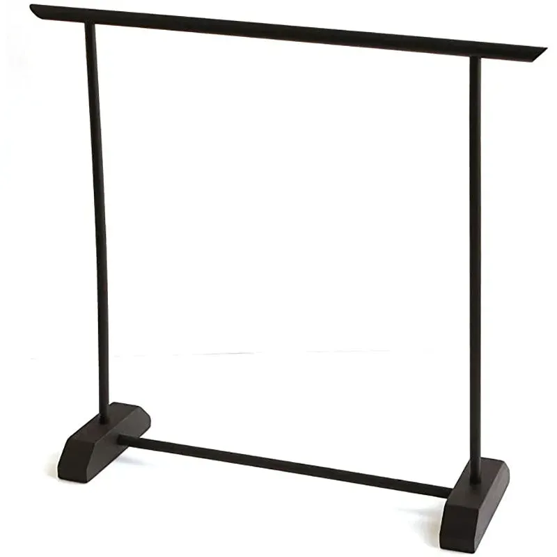 Yoko Saito mini cintre bois noir grand 40 cm tapisserie