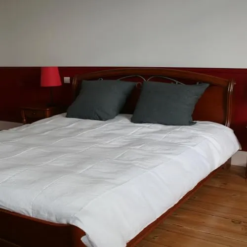 Tissushop Lin Lavé tissu lin ivoire 1 mètre 300 cm