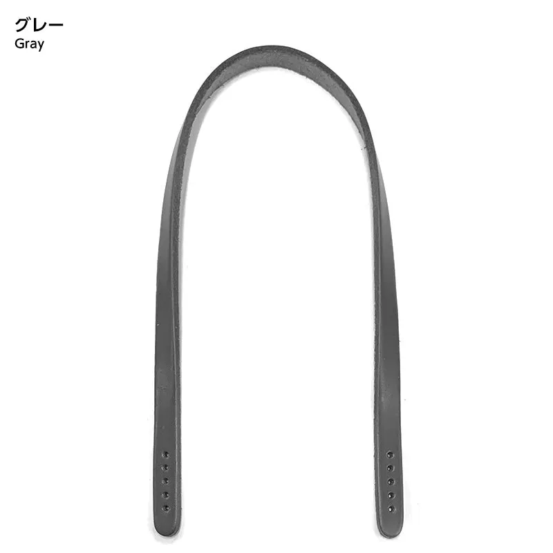 Yoko Saito JTM-K14 anse sac cuir 40 cm marron foncé paire