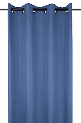 STOF Bea rideau œillets 140x260 marine polyester
