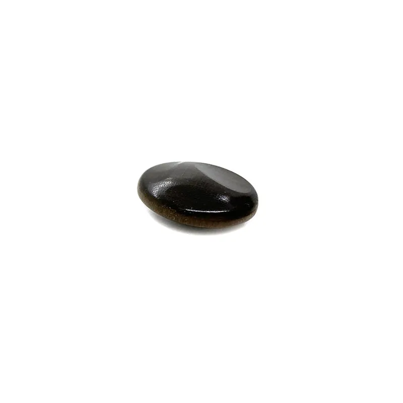 Yoko Saito bouton bois tige 15 mm naturel