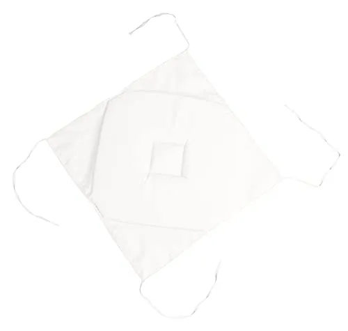 STOF Nelson galette de chaise blanc 40x40 polyester