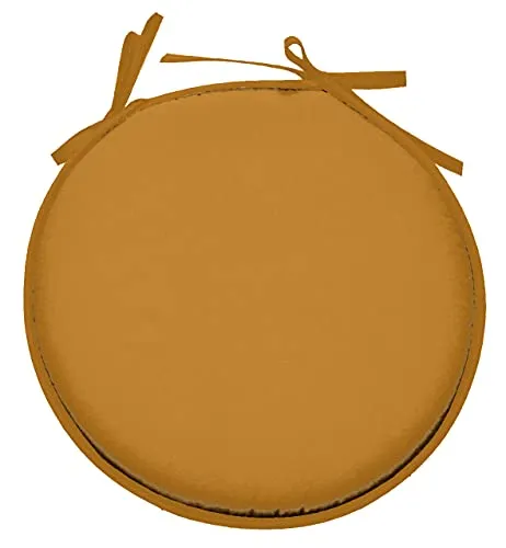 Stof Nelson galette de chaise curry Ø40 cm ronde