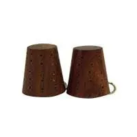 Yoko Saito CC2061 breloque dé bois tirette zip lot 2